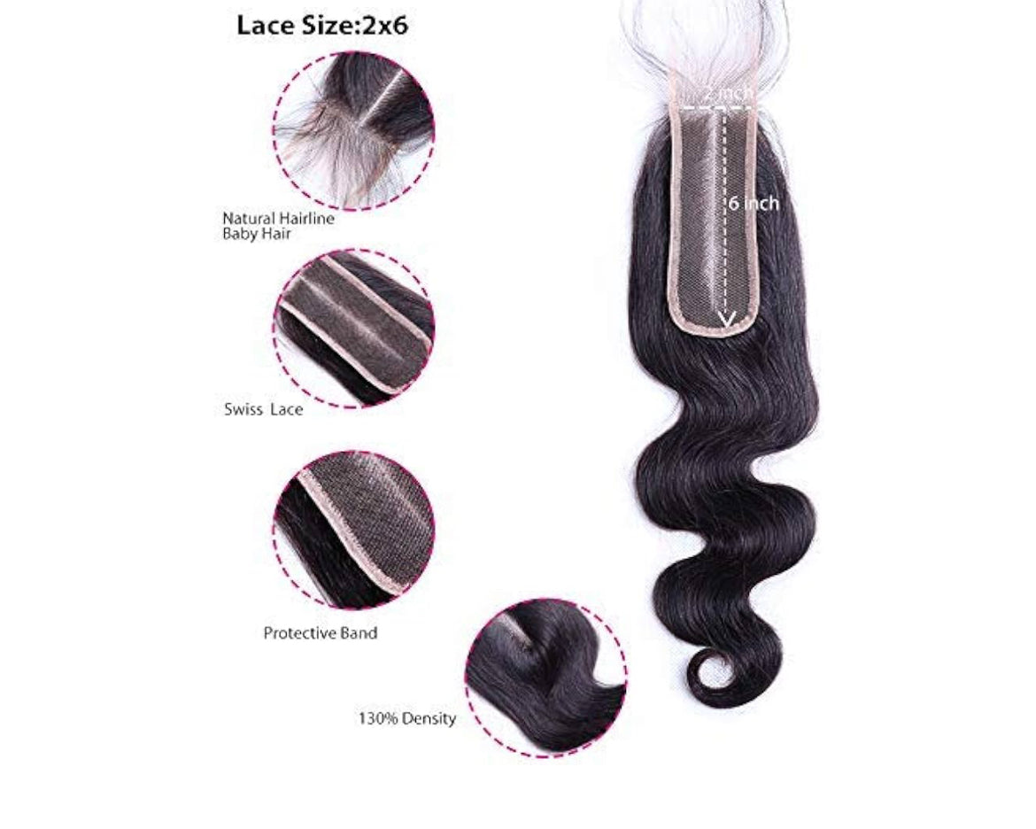 2x6 Lace Closures (all textures)