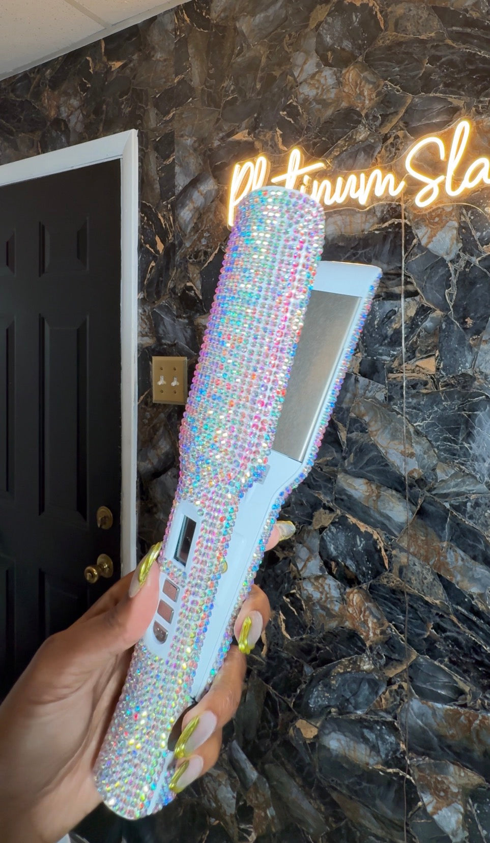 Rainbow Bling Flat Iron (LIMITED EDITION)