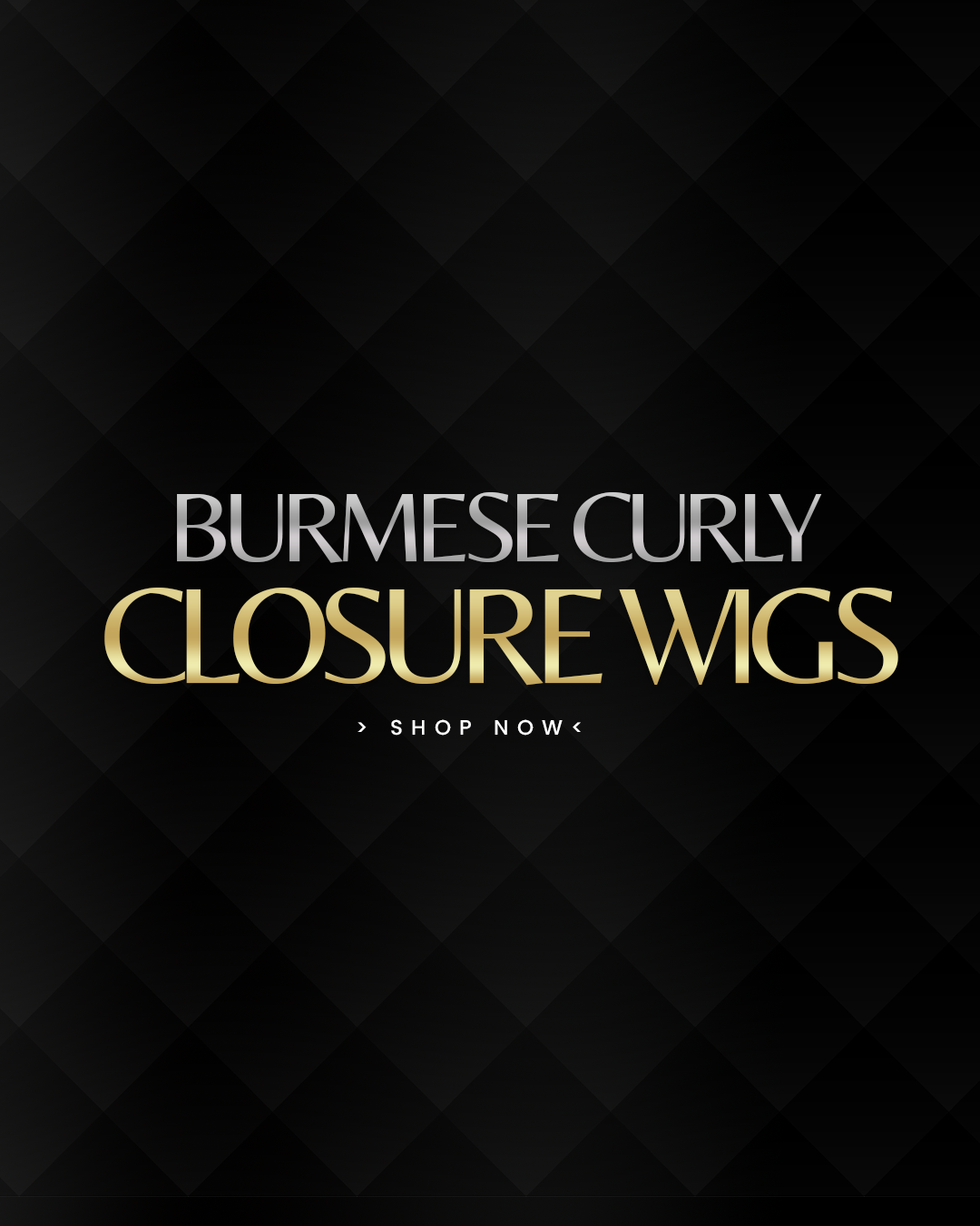 Burmese Curly Closure Wigs (pre-order)