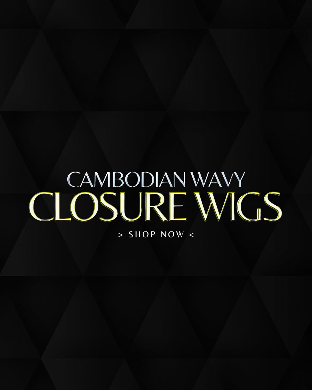 Cambodian Wavy Closure Wigs (pre-order)