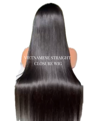 Vietnamese Straight Closure Wigs (pre-order)