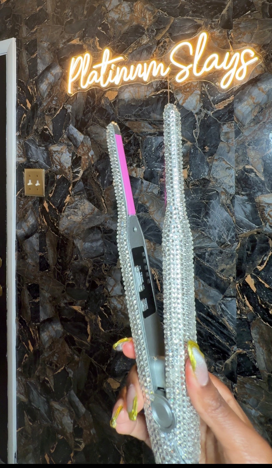 Platinum Pixie Flat Iron